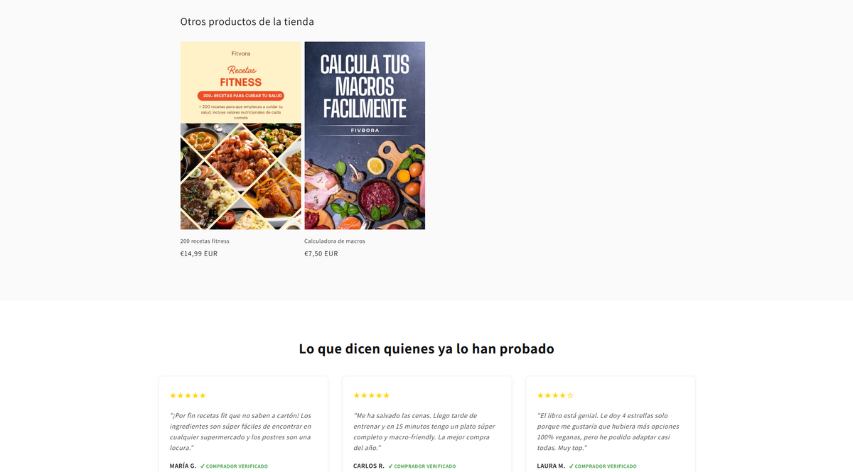 Web lista para usar